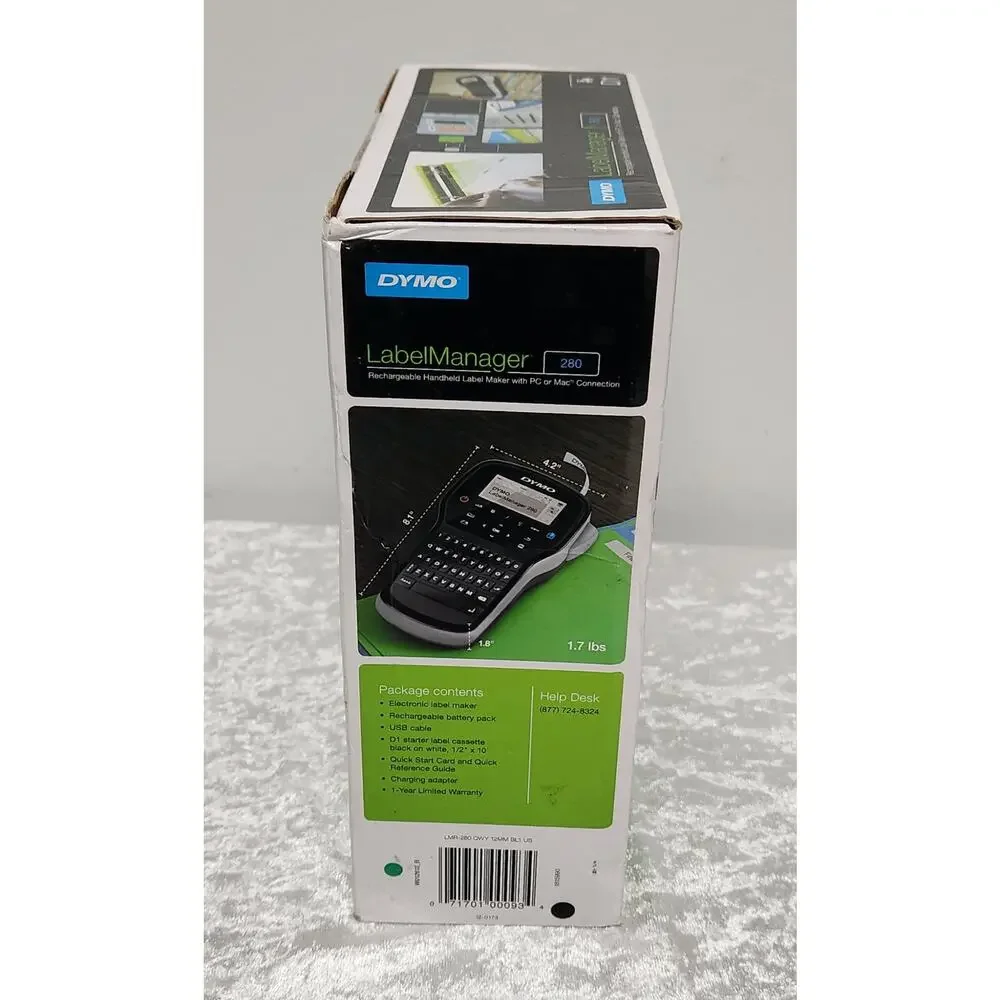 NWT DYMO Label Manager 280 Handheld Label Maker